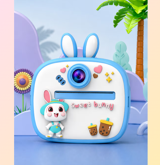 Rabbit Shape Kids Digital Camera